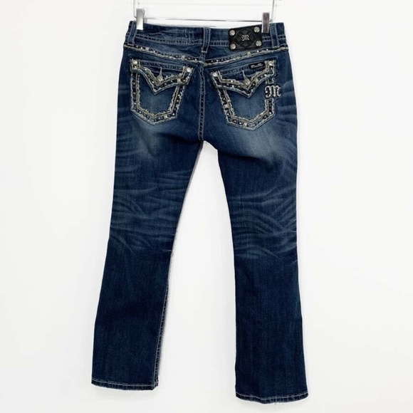 Miss Me Womens Easy Boot Jeans Size 29 or 8 - Picture 5 of 8
